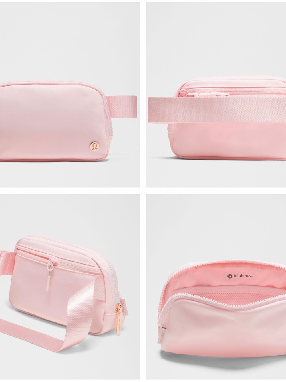 lululemon athletica Light Pink Crossbody Pouch